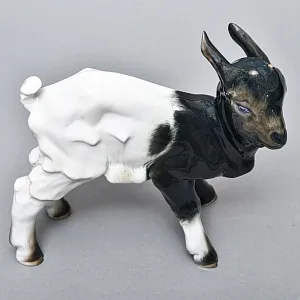 Редкая! Коллекционная Фарфоровая статуэтка «Козленок», ROSENTHAL Германия - 1938 год.