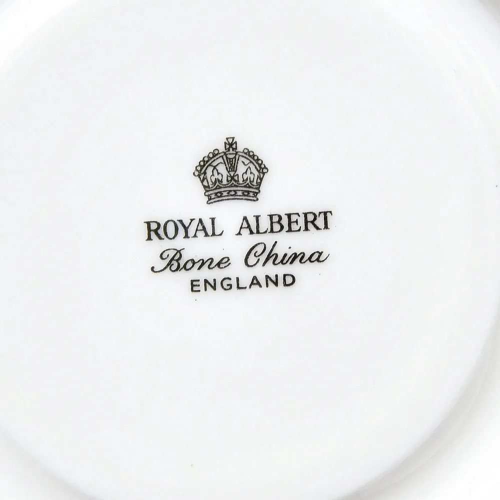 Коллекционная Фарфоровая Чайная пара «Розовая Роза», ROYAL ALBERT Англия, вторая половина ХХ века.