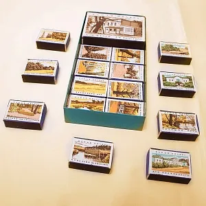 Памятный Сувенирый Набор - Хозяйственные Спички «Лев Толстой - Ясная Поляна», СССР -1967 год.