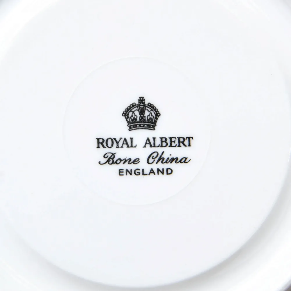 Коллекционная Фарфоровая Чайная пара «Садовая Роза», ROYAL ALBERT Англия, вторая половина ХХ века.