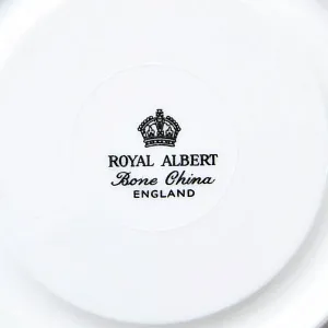 Коллекционная Фарфоровая Чайная пара «Садовая Роза», ROYAL ALBERT Англия, вторая половина ХХ века.