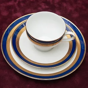 Винтажная Чайная пара+Тарелка (Тройка) Фарфор Henrich Winterling Германия 70 -е годы ХХ века.