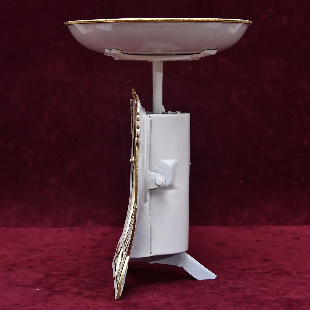 Антикварные Кухонные Механические одно чашечные Весы на 10кг «Wirtschafts-Waage» Германия.