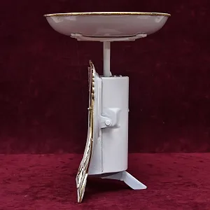 Антикварные Кухонные Механические одно чашечные Весы на 10кг «Wirtschafts-Waage» Германия.