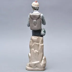 Коллекционная Фарфоровая статуэтка «ПУТЕШЕСТВЕННИК», Lladro / Лядро Испания.
