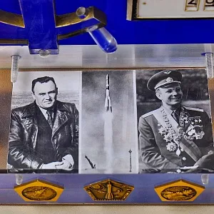 Редкость! Настольное Агитационное Панно - Сувенир - Календарь «Советский Космос», СССР.