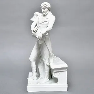 Антикварная Фарфоровая статуэтка «Дама с кавалером. Размолвка», ROSENTHAL Германия - 1926 год. 