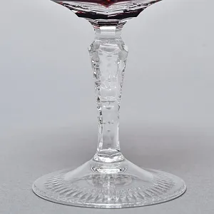 Набор 6-ть «Креманок» из Цветного Хрусталя серия «Виноград», NACHTMANN Германия, 60 -е годы.