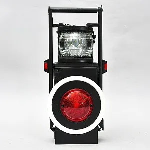 Большой Винтажный Железнодорожный Сигнальный Вагонный Фонарь, СССР.