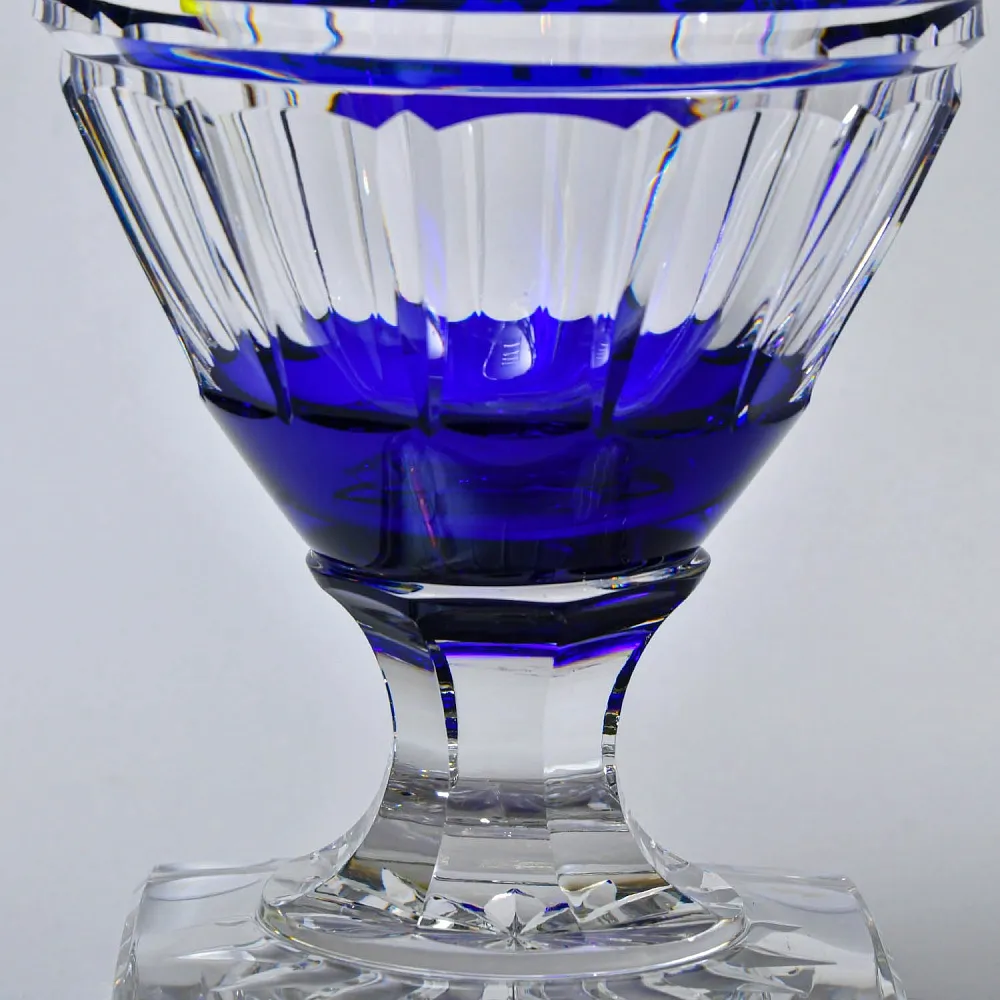 Большая Авторская Коллекционная Ваза «Jupiter. Dance De Flore»,  хрусталь VAL SAINT LAMBERT Бельгия.