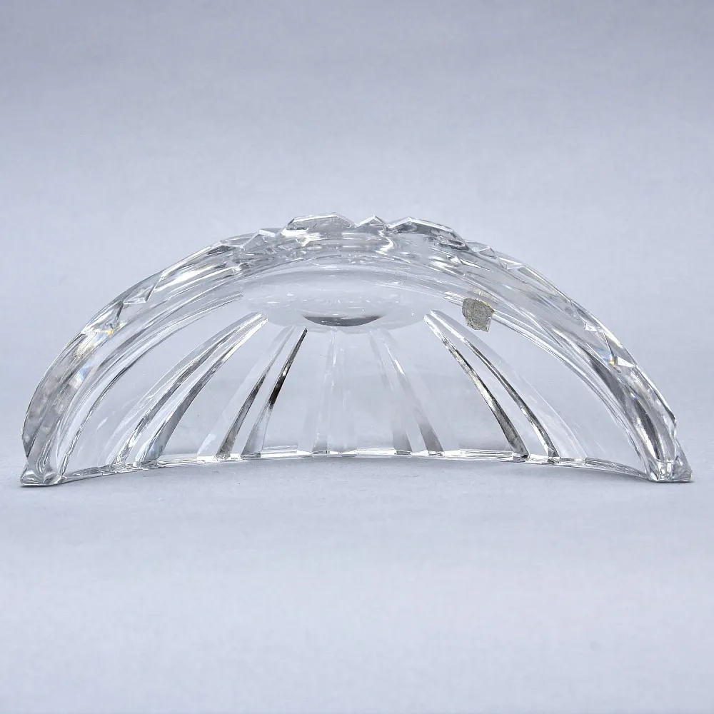 Винтажная Ваза - Конфетница - Мелочевница «Лодочка» Хрусталь VAL SAINT LAMBERT Бельгия.