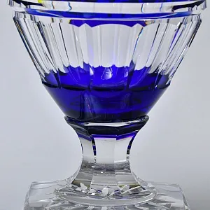 Большая Авторская Коллекционная Ваза «Jupiter. Dance De Flore»,  хрусталь VAL SAINT LAMBERT Бельгия.