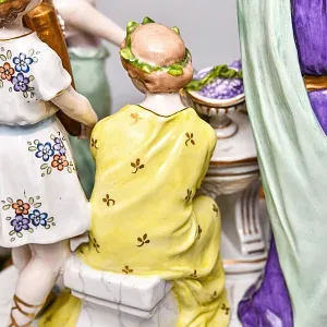 Редкость! Коллекционная Фарфоровая статуэтка «ТРИУМФ», Scheibe-Alsbach Германия, 1962 - 1972 годы. 