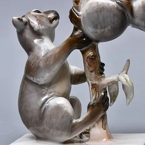 Коллекционная Фарфоровая статуэтка «КОАЛЫ», ROSENTHAL Германия, 30-40 е годы ХХ века. 