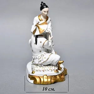 Коллекционная Фарфоровая статуэтка «Китайцы - Чайная церемония», SITZENDORF Германия, 50-е гг.