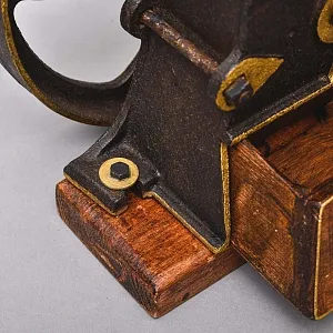 Большая Антикварная Чугунная Ручная Механическая Мельница №5, RAPIDE Германия начало ХХ века. 