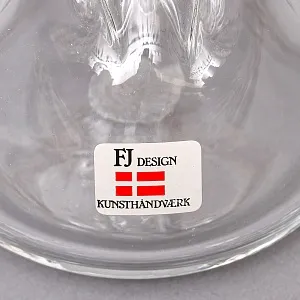 Винтажный Штоф - Графин - Бутыль «Kluk - Kluk» на 0,7 литра. Дания, HOLMEGAARD 50 -е гг.