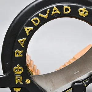 Винтажная Ручная Механическая Хлеборезка - Слайсер - Нож, RAADVAD Дания, середина ХХ века.