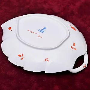 Фарфоровое Блюдо - Тарелка - Мелочевница «Осенние мотивы», KAISER Германия, 1979 -1990 годы.