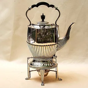 Бульотка - Чайник - Запарник, SHEFFIELD Англия Silverplate, начало ХХ века.