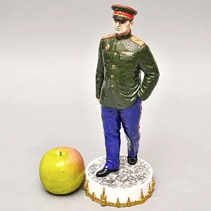 Коллекционная Авторская Статуэтка «Комиссар Государственной Безопасности СССР - Берия Л.П.», фарфор, Россия. 