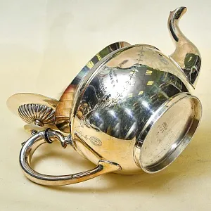 Металлический Заварочный Чайник на 1 л. Silverplate, Англия 50-е годы ХХ века.