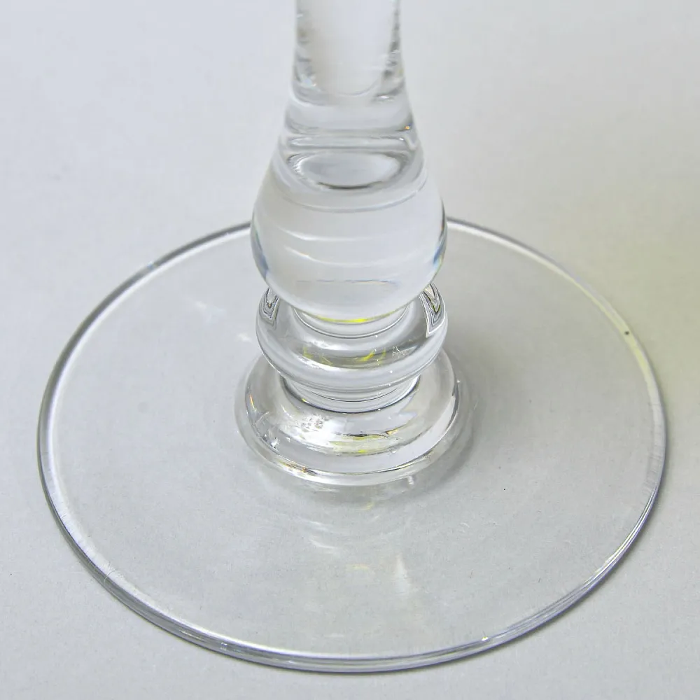 Антикварный Набор Хрустальный Графин и  6 -ть Бокалов для Вина, Val Saint Lambert, Бельгия 30 -е годы ХХ века. 