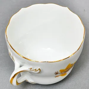 Коллекционная Фарфоровая Кофейная Пара «Золотой Дракон», MEISSEN / МЕЙСЕН Германия.