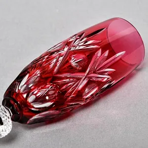 Набор Фужеров для Шампанского серия «Die Eingebung», Цветной Хрусталь WMF Cristal Cabinet Германия, 60 -гг.