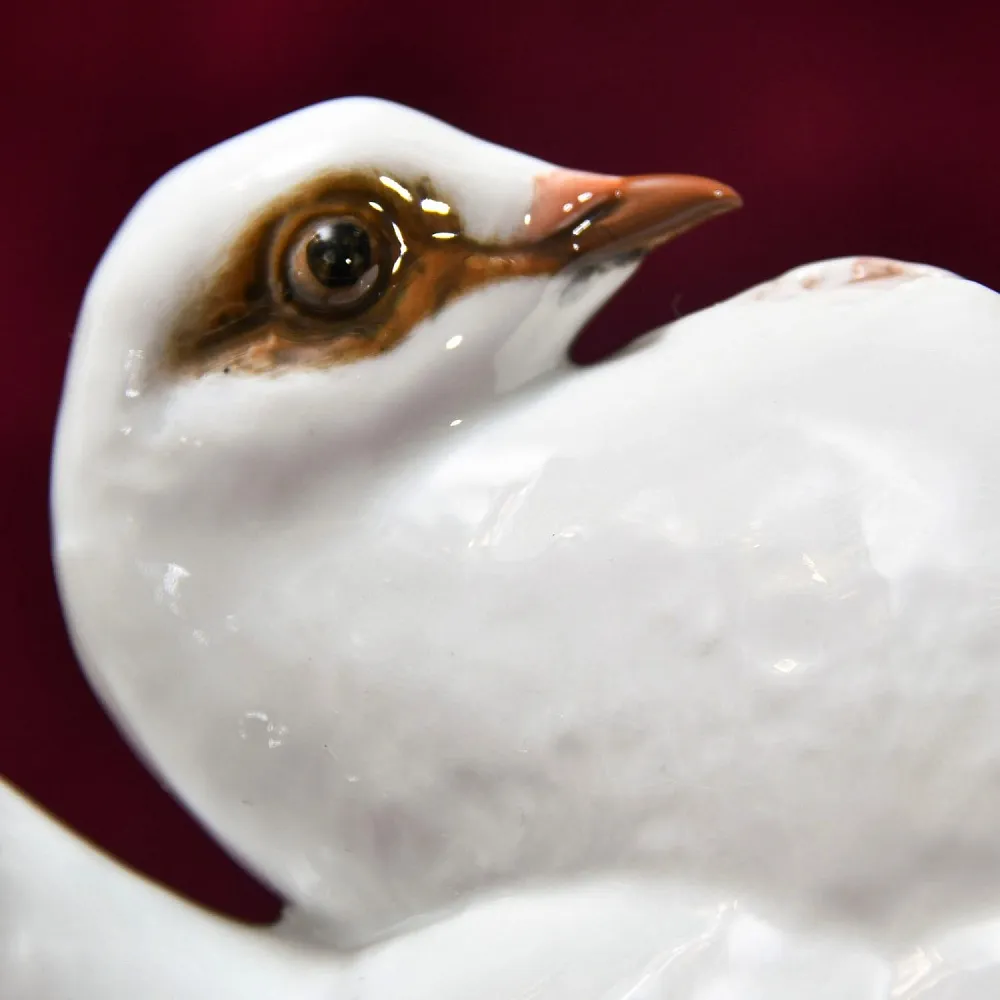 Коллекционная Автроская Фарфоровая Статуэтка «Птица - ГОЛУБЬ», ROSENTHAL Германия -1974 год.