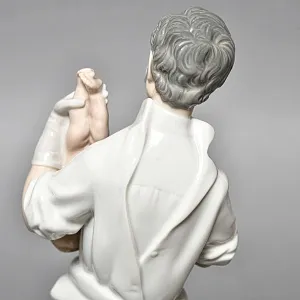 Редкая! Большая Коллекционная Фарфоровая Статуэтка «Врач Акушер» Lladro, Испания -1971 год.