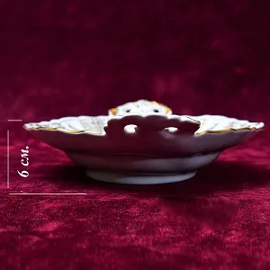 Антикварная Сухарница - Тарелка - Блюдо с ручками, Фарфор MEISSEN Германия, начало ХХ века.