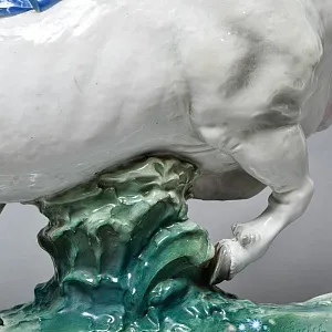 Редкость! Очень Большая Фарфоровая статуэтка «ПОХИЩЕНИЕ ЕВРОПЫ», Karl Ens Германия, начало ХХ века. 