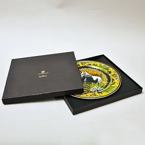 «ГОРИЛЛА - Короли Животного мира» - Коллекционная Фарфоровая Тарелка - Блюдо, VERSACE, Rosenthal Германия.