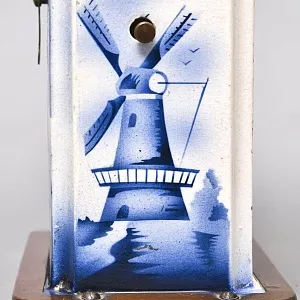 Антикварные Кухонные Весы в Фарфоровом корпусе Gloriosa, Голландия начало ХХ века.