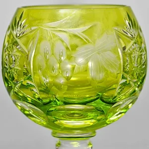 Полный Набор, 8-ть Рюмок «Marsala Glass - Виноград», Хрусталь NACHTMANN Германия, 60 -е годы ХХ века.