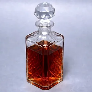 Редкость! Хрустальный Графин - Штоф «GOLF», Англия, 70 -е годы ХХ века.