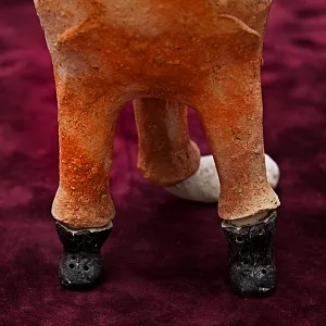 Авторская Коллекционная Керамическая Статуэтка «Кот Мечтатель», Шамотная Глина, Россия.