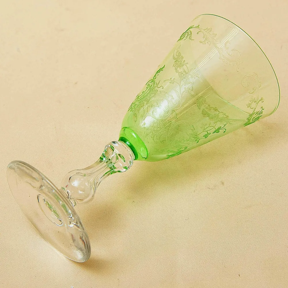 Антикварный Набор - Хрустальные Бокалы для вина «MICADO», Saint Louis. Франция, начало ХХ века.