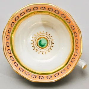 Антикварная Коллекционная Чайная пара, Фарфор Германия, конец XIX - начало XX веков.