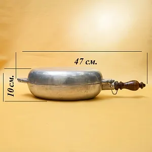 Винтажный Алюминиевый Судок - Кастрюля - Жаровня «Петух в вине» Франция, 50-е годы ХХ века!