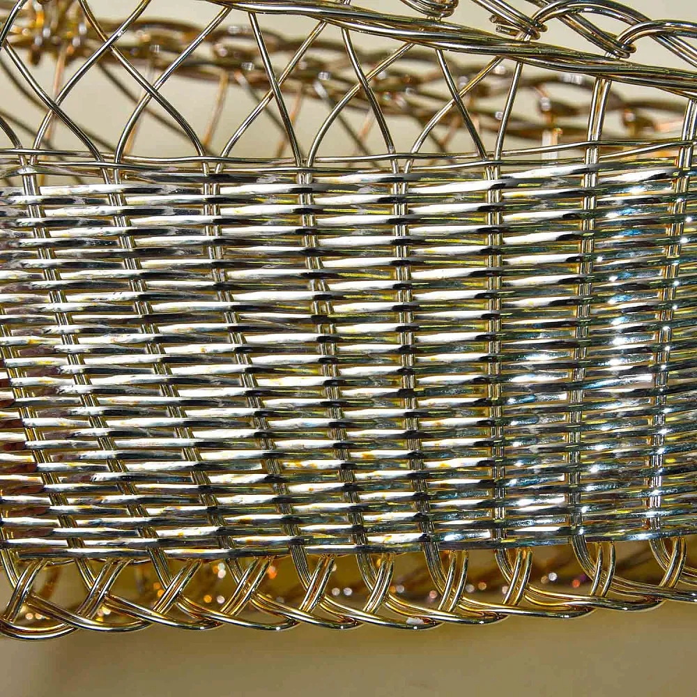 Винтажная Подставка «Корзинка» для Бутылки Вина, Silverplate, Франция, 60 -е годы ХХ века.