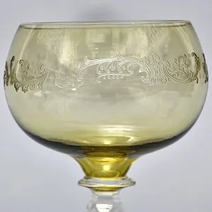 Антикварный Набор бокалов для Вина 6 шт. «MICADO MIX», Saint Louis. Франция, начало ХХ века.