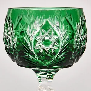 Редкость! Хрустальные Рюмки 4-е штуки серия «FLIRT», Knittel FAKIRIS Германия, 60 -е годы ХХ века.