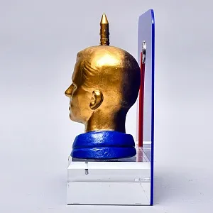 Редкость! Настольное Агитационное Панно «Гагарин - Ракета - Космос - 12 апреля 1961», СССР.