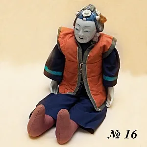 Коллекционная фарфоровая кукла Япония  Н - 65см.