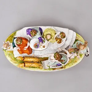 Редкость! Коллекционная Фарфоровая статуэтка «ТРИУМФ», Scheibe-Alsbach Германия, 1962 - 1972 годы. 