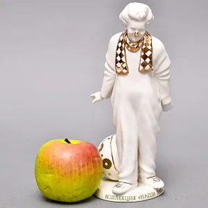 Авторская Коллекционная Фарфоровая Статуэтка Клоун - «Вячеслав Полунин» Россия. 