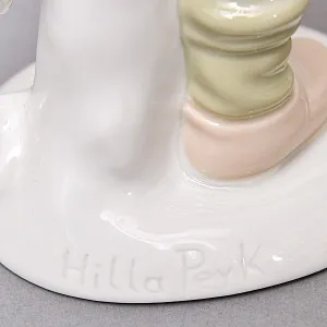 Парные Фарфоровые статуэтки «Дети. Мальчик и Девочка», Wagner & Apel Lippelsdorf Германия, 1949 - 1951 годы. 