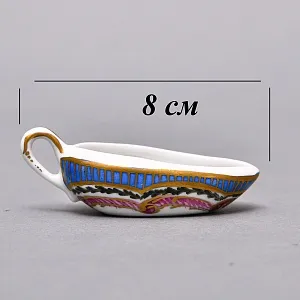 Антикварный Заварочный Чайник на подставке «Цветочная симфония», Франция - первая половина ХХ века. 